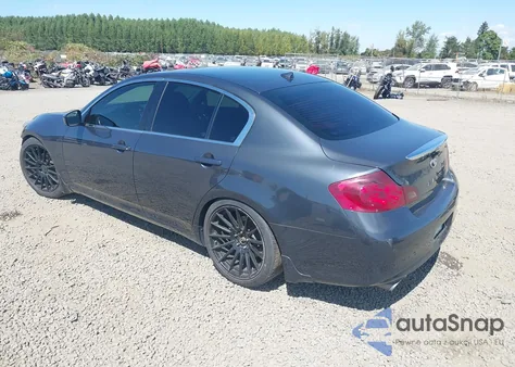 2012 Infiniti G37X из США, поврежденный, VIN JN1CV6AR9CM976647